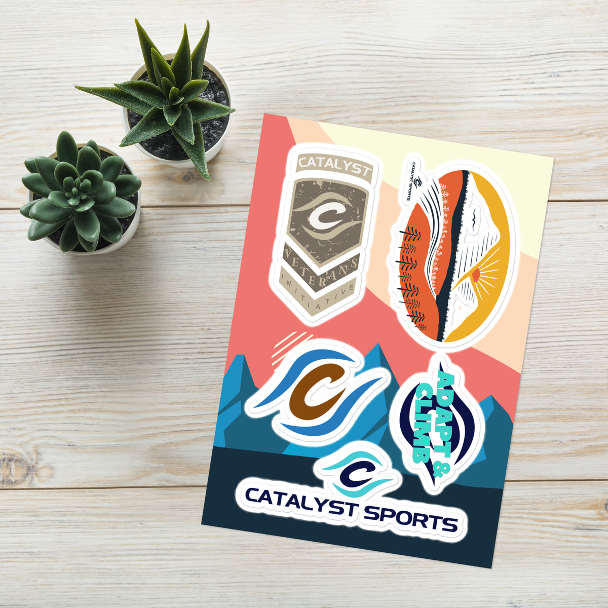 Catalyst Sports Sticker Pack Crag Life