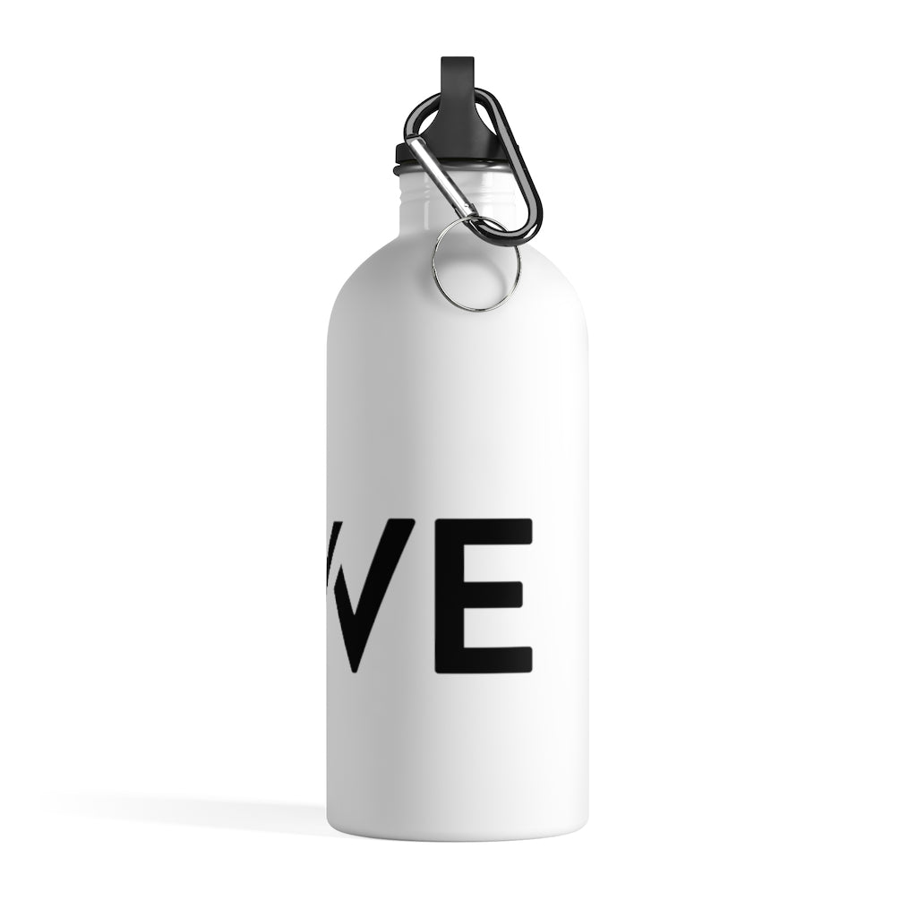 I Love Hiking Heart- Stainless Steel Water Bottle