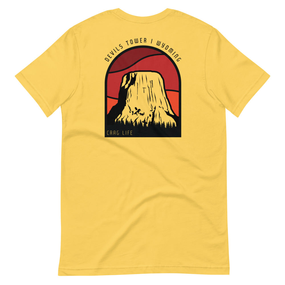 Tower Tee Shirt - Fine (Undyed) Mサイズ Devils Tower T-Shirt – Crag Life