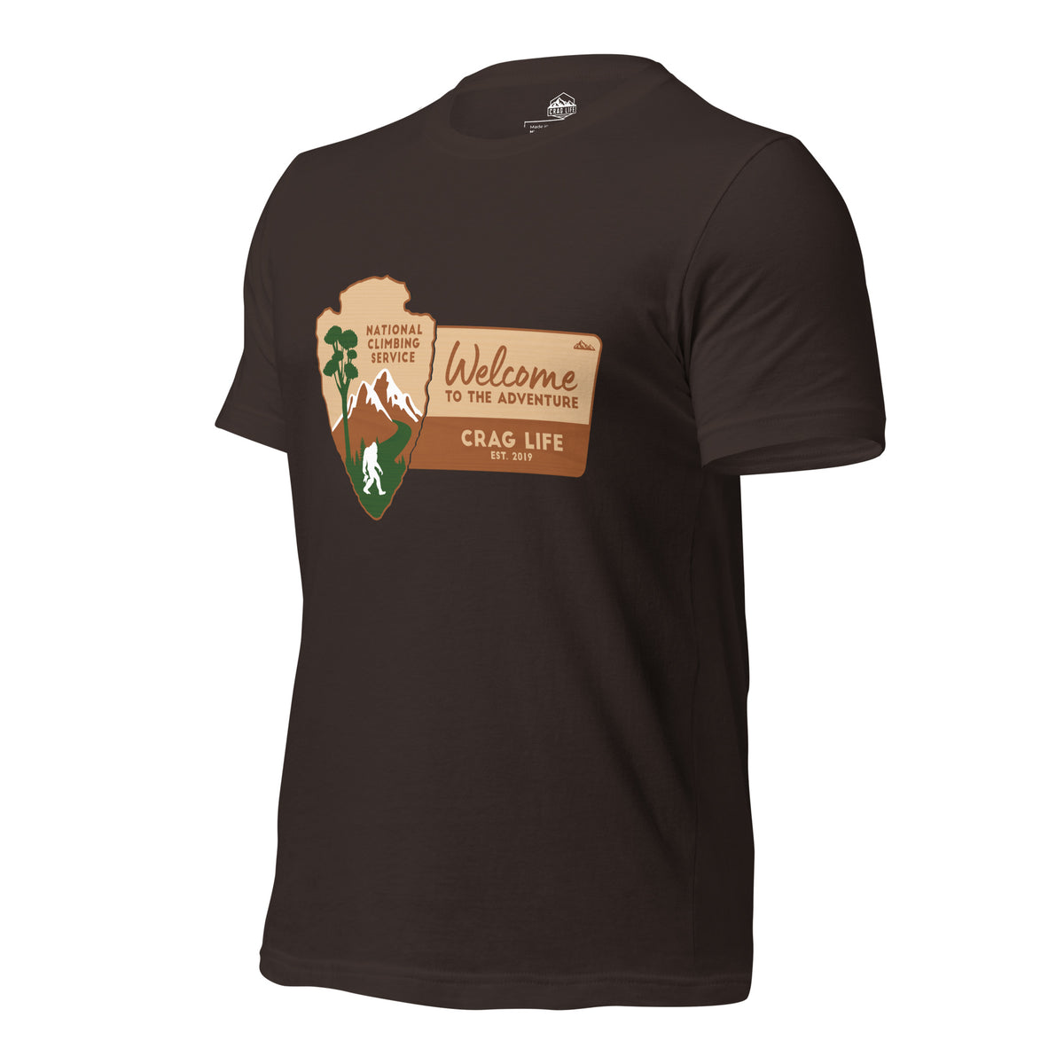 SHADOWS CLIMB リンガーTシャツ XXL unisex-staple-t-shirt-brown-