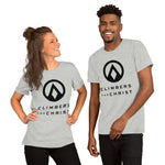 Climbers for Christ Unisex logo t-shirt