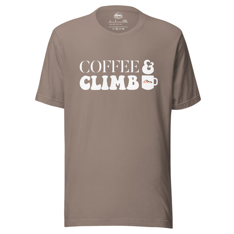 Coffee & Climb Unisex T-shirt
