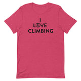 I Love Climbing Signature T-Shirt - Crag Life