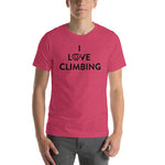 I Love Climbing Signature T-Shirt - Crag Life