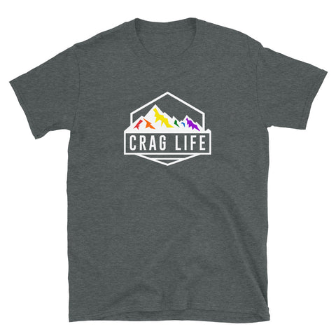 Short-Sleeve Colorful Crags T-Shirt - Crag Life