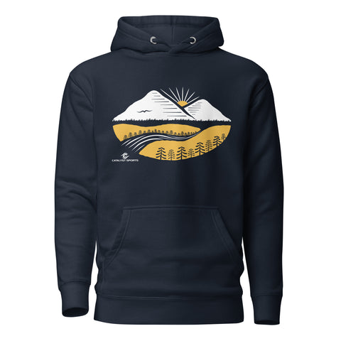 Vista Views Unisex Hoodie - Crag Life