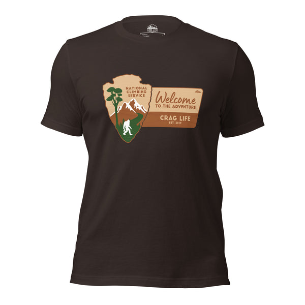 SHADOWS CLIMB リンガーTシャツ XXL unisex-staple-t-shirt-brown-