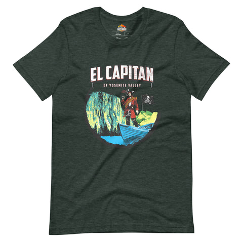 EL Captain of El Capitan Unisex t-shirt - Crag Life