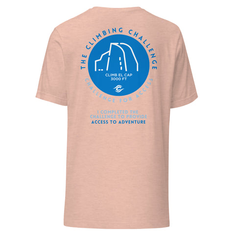Challenge for Access Climbing Finisher tee